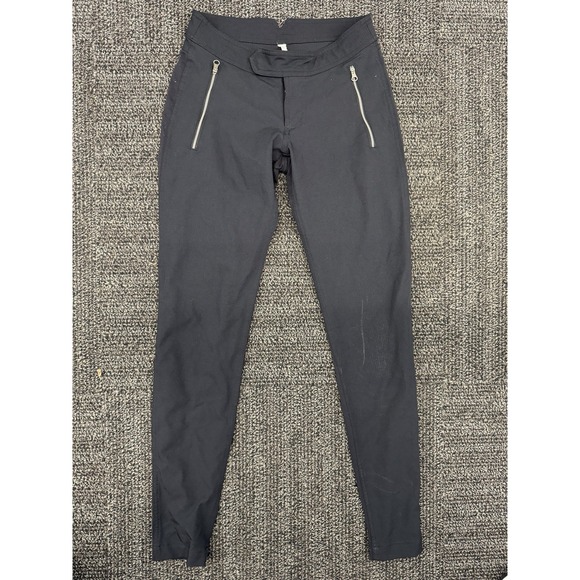 Lemon Pants - Lululemon Pant Black Trouser Leggings Womens Size‎ 4 Reflective Biking Hiking